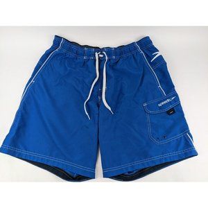 Speedo Blue Men's Swimming Trunks